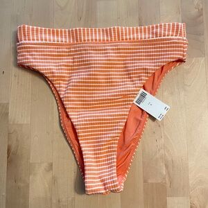 NWT Anthropologie Seafolly High-Rise Bikini Bottom